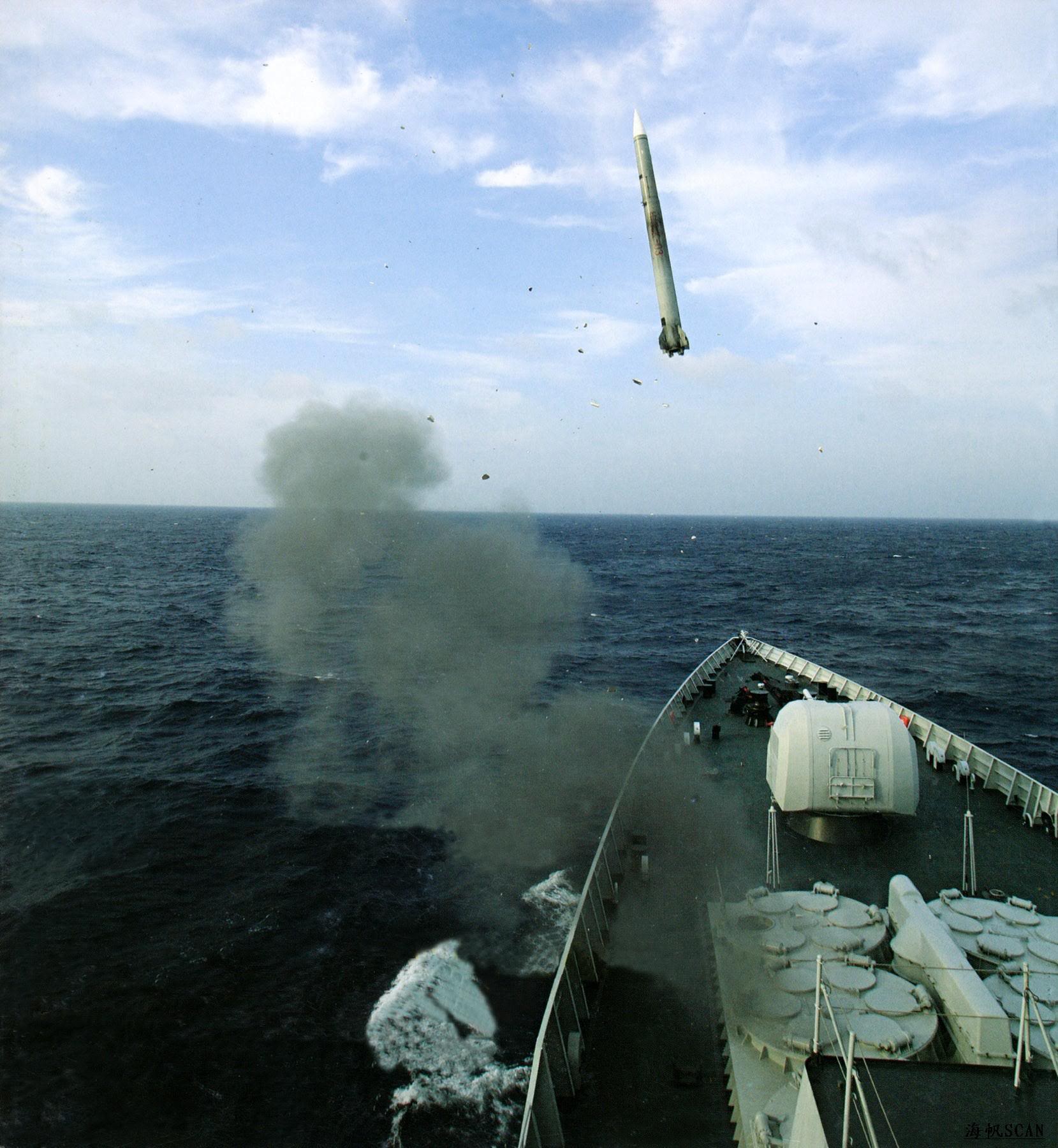 HHQ-9 मिसाइल लॉन्च